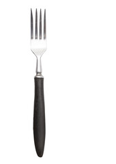 The fork is isolated on a white background.