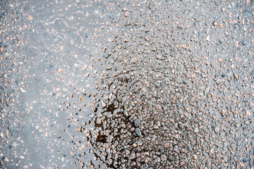 Asphalt after the rain