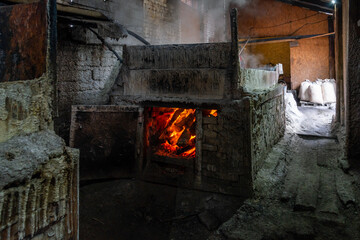 Drohobych salt plant in the existence from 1250 is the oldest working salt plant in Drohobych, Lviv...