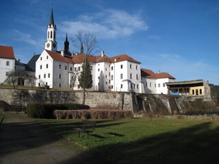 Fototapeta na wymiar 2012 - 12 - Lipno-See - Kloster Vyssi Brod 05 