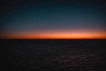Sunset glow colors