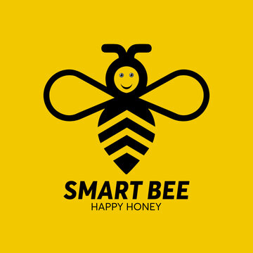 Bee Chef Logo Design Template For Business