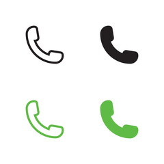 Telephone vector icon