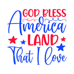 God Bless America Land That I Love