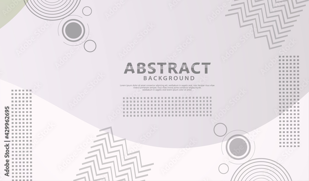 Poster dynamic style banner design with fluid color gradient elements