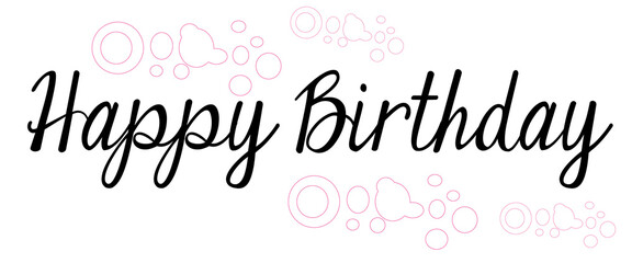 Happy Birthday  Banner text background,Birthday Card,Birthday invitation