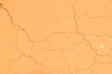 Pastel color wall cracked texture. Mural background