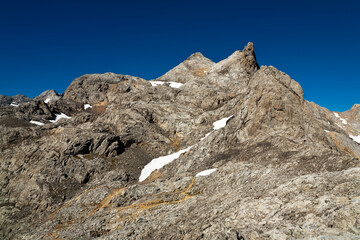 Pico Tesorero en los Picos de Europa. Cantabria. España. Europa.