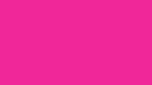 Donate. Text cartoon animation on bright pink background. Donate, social animation. 4k motion