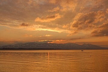  2021 - 01 - Lochau - Sonnenuntergang - Lochau - Sonnenuntergang 13 