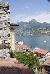 view from the lake