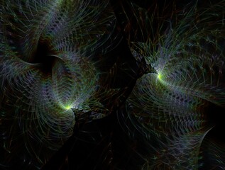 Imaginatory fractal background generated Image