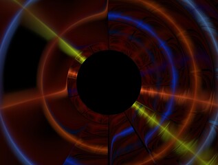 Imaginatory fractal background generated Image