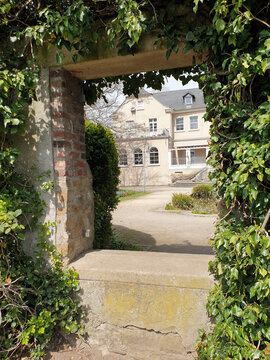 Blick Zum Schlosspark Styrum In Mülheim An Der Ruhr