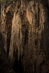 Long Cliffs of Black Canyon of the Gunnison