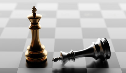 Chess game win and lose