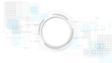 Grey white Abstract technology background,Hi tech digital connect, communication, high technology concept, science, technology background