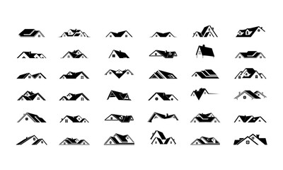 Home property logo set package © nura