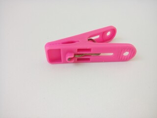 pink clothes peg