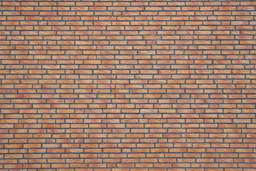 Fragment of a red brick wall.