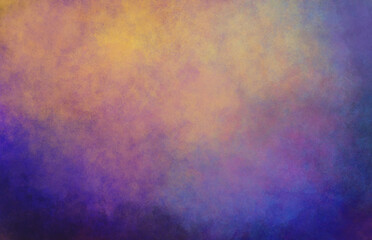 abstract art background, canvas with paint. Multicolor Elegant Fantastic Blue Orange Backdrop
