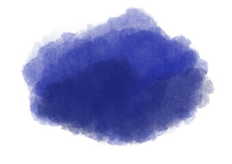 Blue Watercolor Splashes Spots Clipart Indigo Navy Clip Art Watercolour Splodges Splotches Aquarelle Brush Strokes