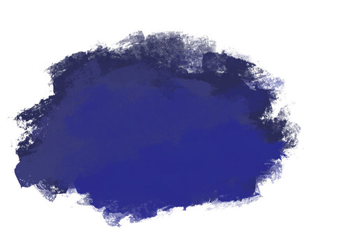 Blue Watercolor Splashes Spots Clipart Indigo Navy Clip Art Watercolour Splodges Splotches Aquarelle Brush Strokes
