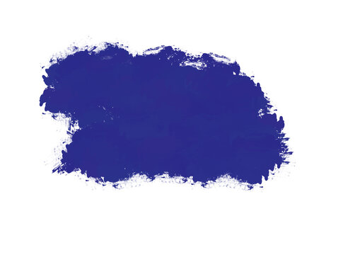 Blue Watercolor Splashes Spots Clipart Indigo Navy Clip Art Watercolour Splodges Splotches Aquarelle Brush Strokes