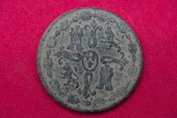 moneta ferdynand VII antyczna bilon maravedis 
