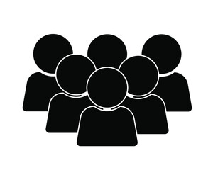 Men Team Icon Vector User Group Of People Pictogram 