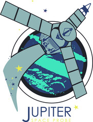 vector print design about stars and space