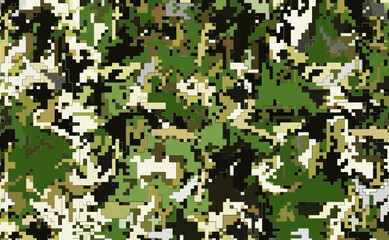 Abstract military or hunting camouflage