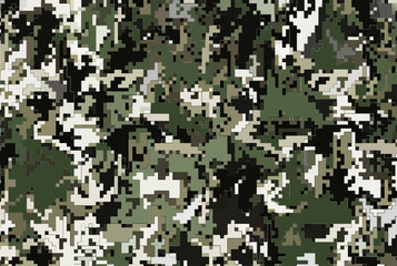 Abstract military or hunting camouflage