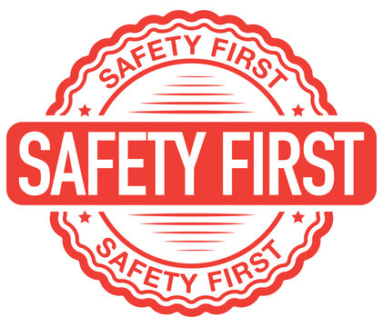 Safety First Stamp