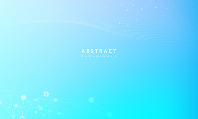 light blue background, abstract gradient background with creative digital element, modern landing page concept vector.