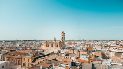 Obraz premium Cityscape in Puglia, South of Italy