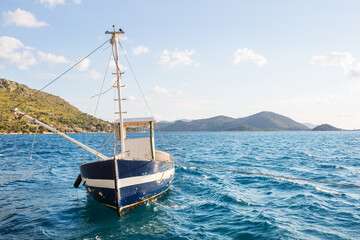 Fototapeta na wymiar Boat in Turkey