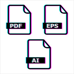 File Glitch Icon, Pdf Ai Eps Format, Computer File Icon, Computer Record, Information, Instruction Data Computer Storage Device