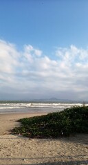 beach and sea