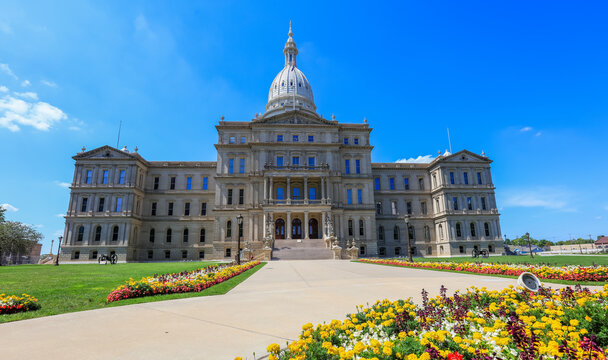 The Michigan State Capitol Is The Building That Houses The Legislative Branch Of The Government Of The U.S. State Of Michigan