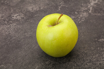 Ripe and sweet green apple
