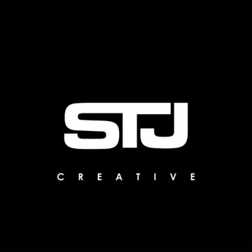 STJ Letter Initial Logo Design Template Vector Illustration