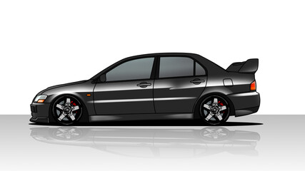 Naklejka premium car 