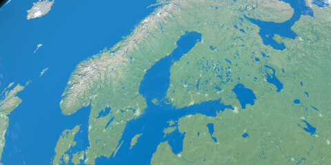 Gulf of Bothnia in planet earth