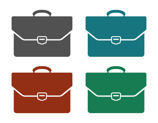 briefcase business icon