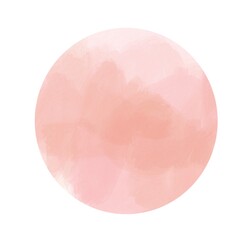 pink ball isolated