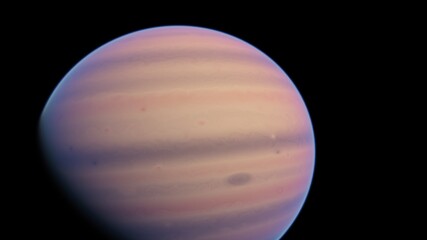 earth-like planet in far space, planets background 3d render