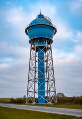 Blauer Wasserturm bei Ahlen