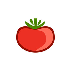 Tomato icon symbol vector. tomato icon, vegetables, healthy food vector illustration