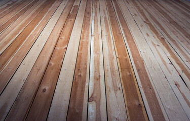 Wooden background of vertical planks